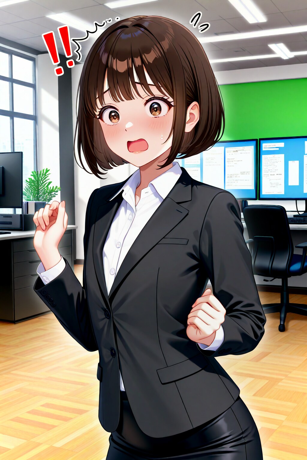 ある日突然ぺったんこ