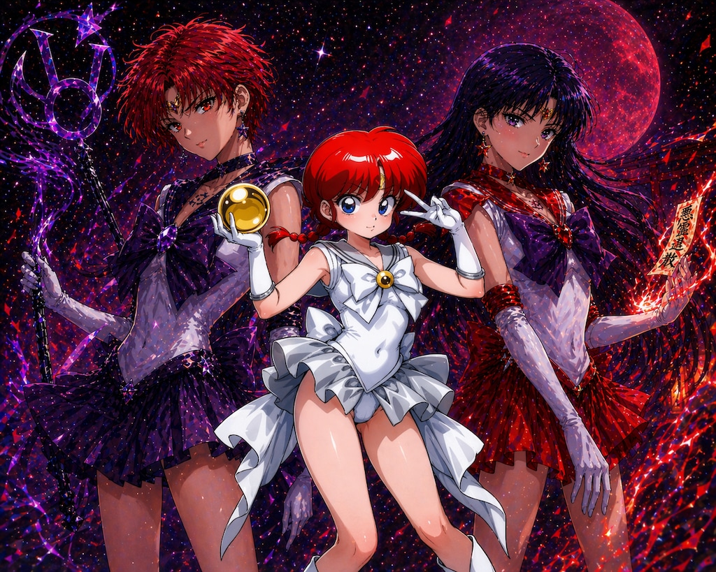 美少女戦士セーラーサターンアヤ第3話