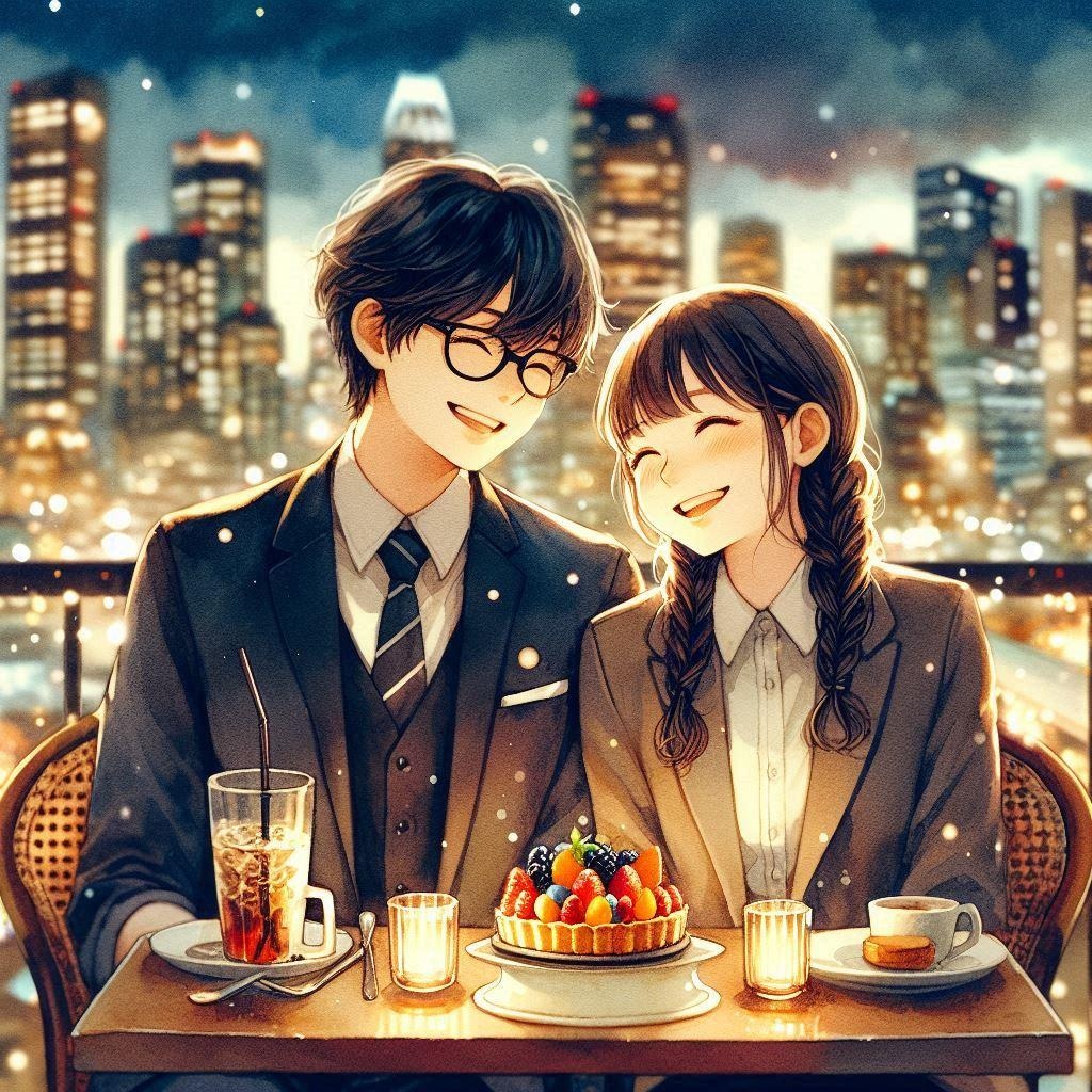 メガネ三つ編みつかなかったやーつ