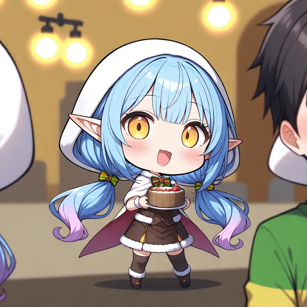 ちびぴあちゃんはエルフちゃん？