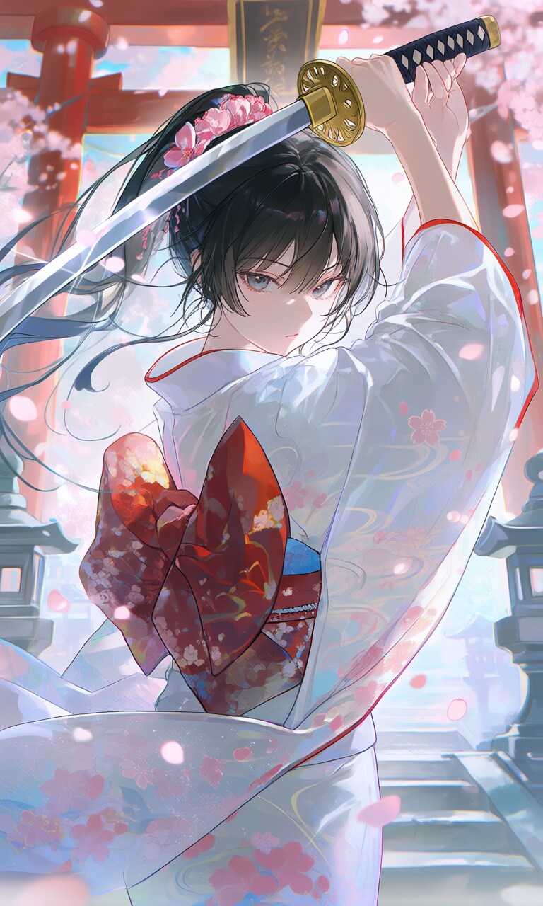 剣人女子 | の人気AIイラスト・グラビア