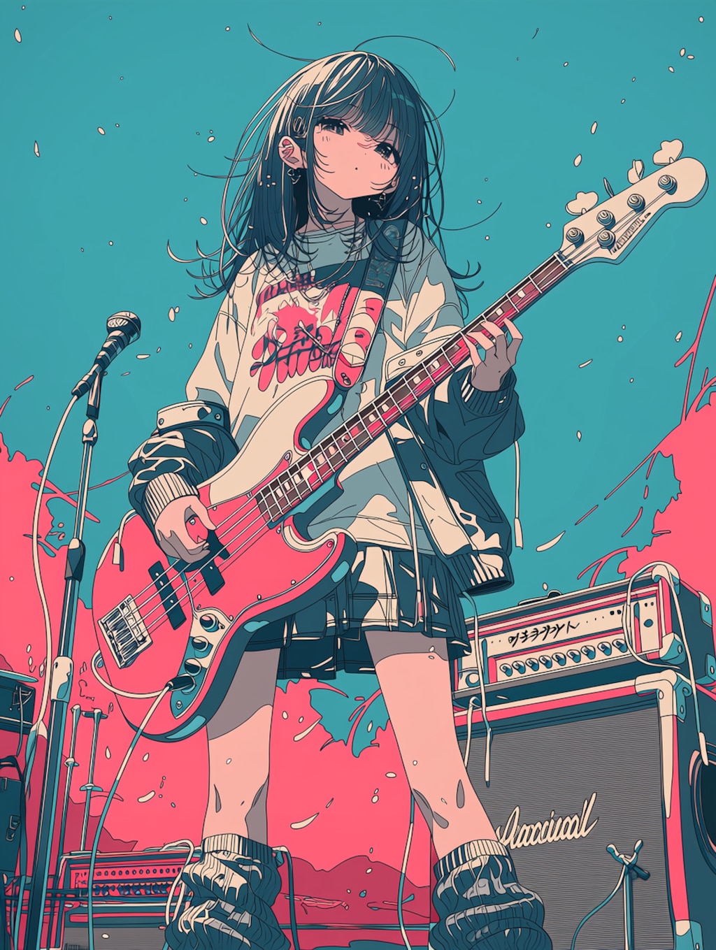 パステルベーシスト