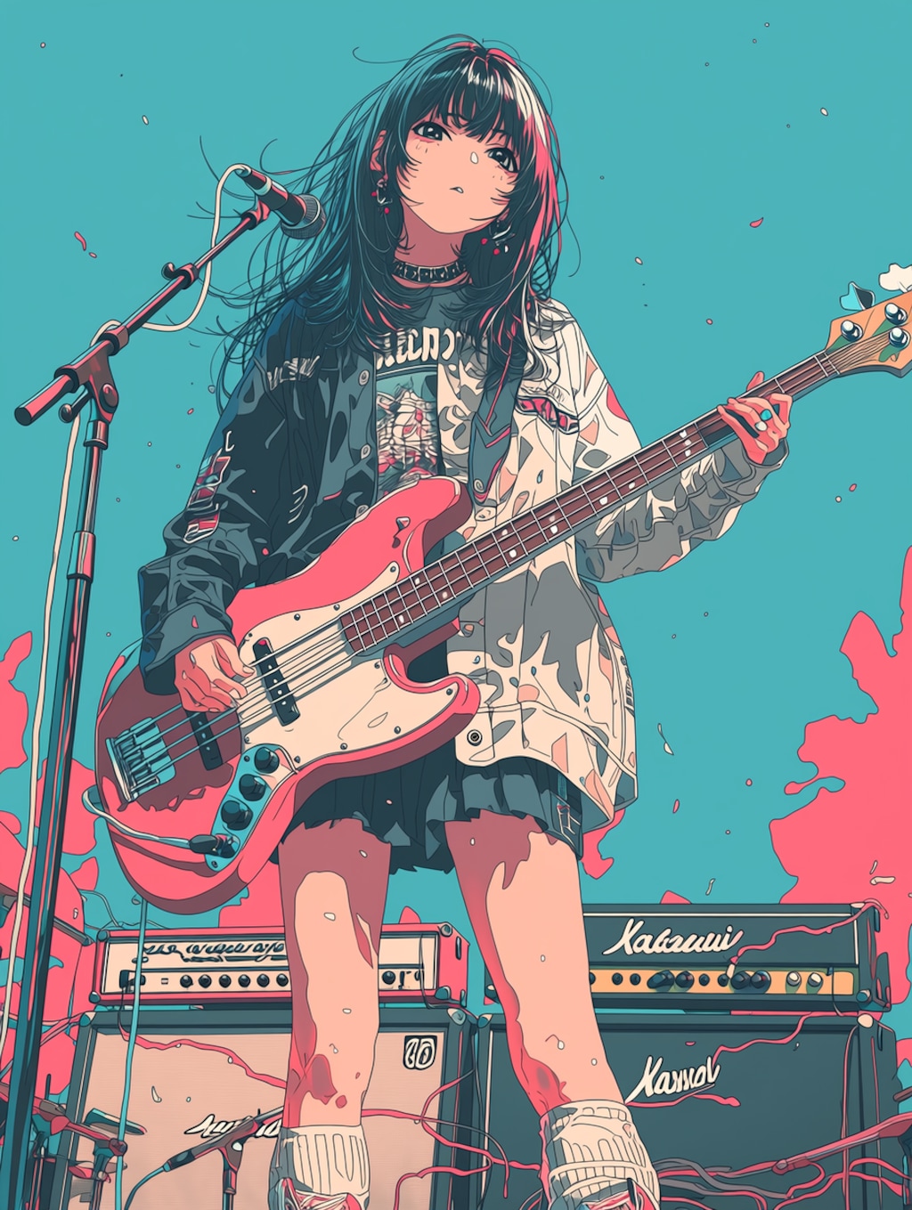 パステルベーシスト