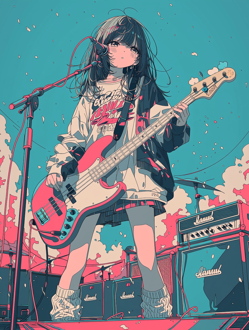 パステルベーシスト