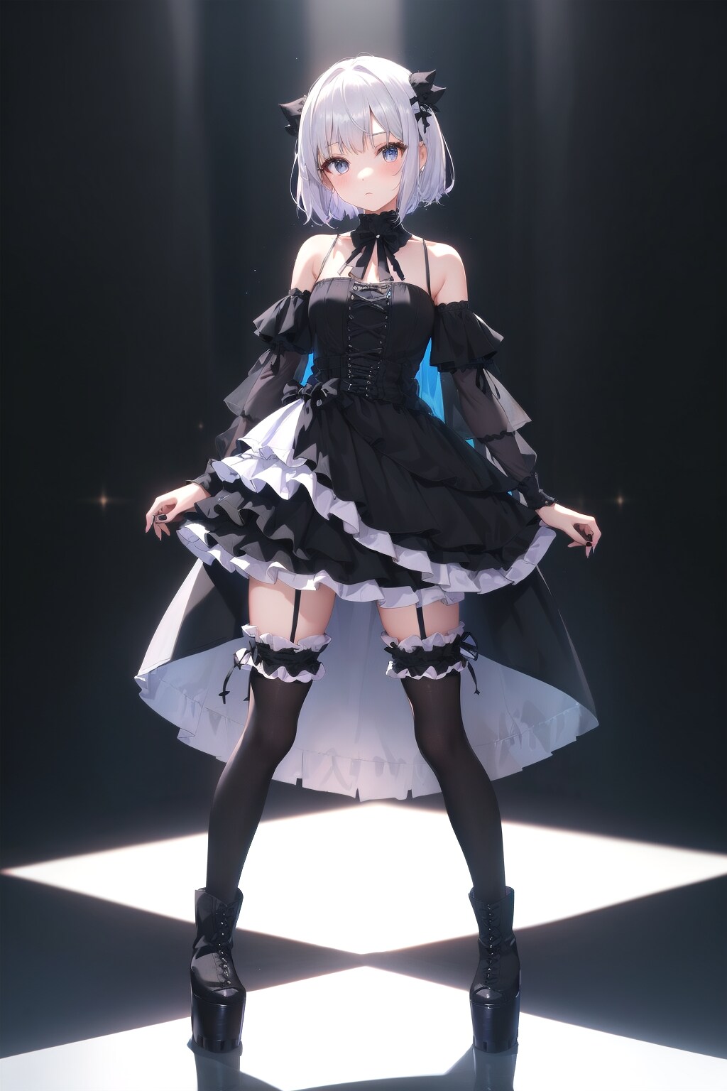 ゴシック系 | の人気AIイラスト・グラビア