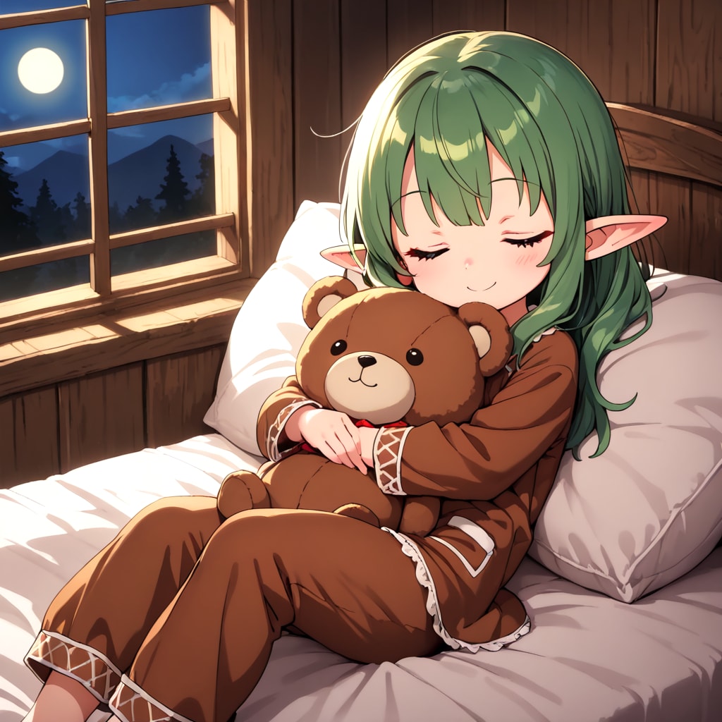 うちのエルフさんのパジャマ♡