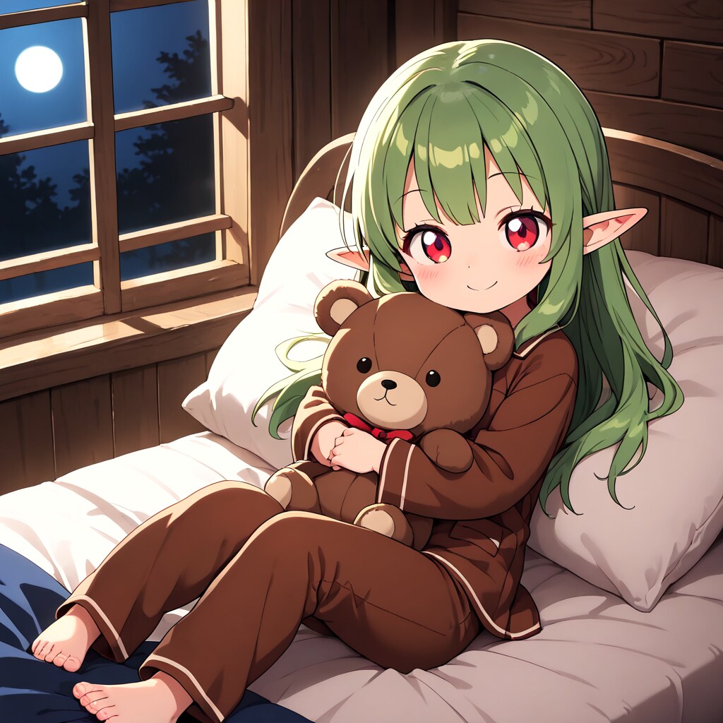 うちのエルフさんのパジャマ♡