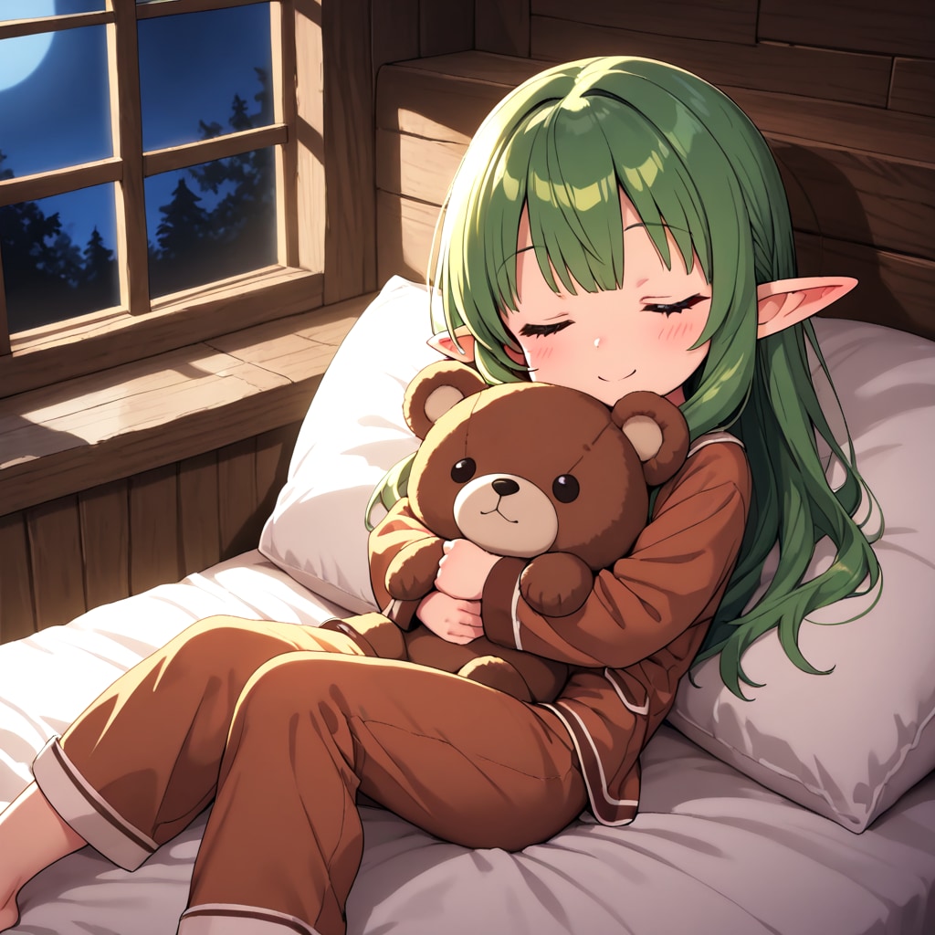 うちのエルフさんのパジャマ♡