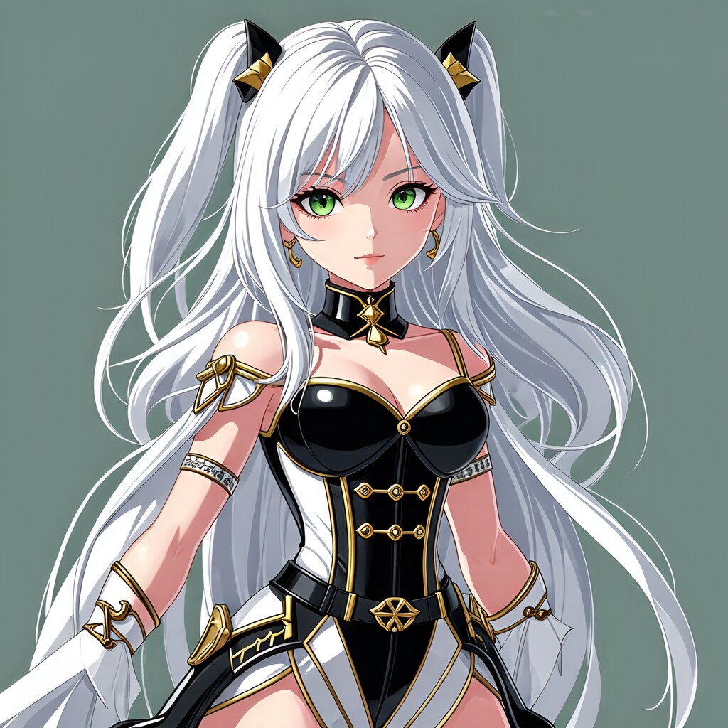 銀髪の女戦士3
