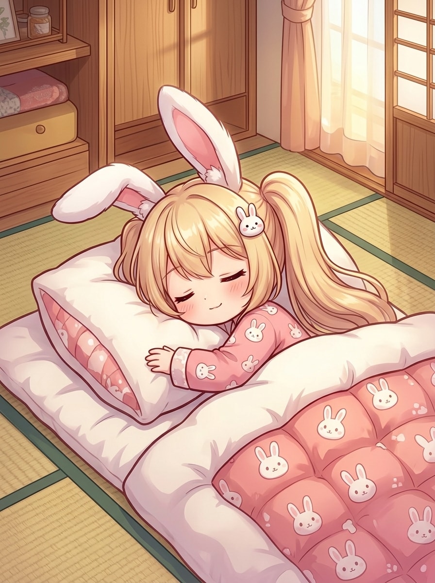 10月10日 #ふとんの日 | の人気AIイラスト・グラビア