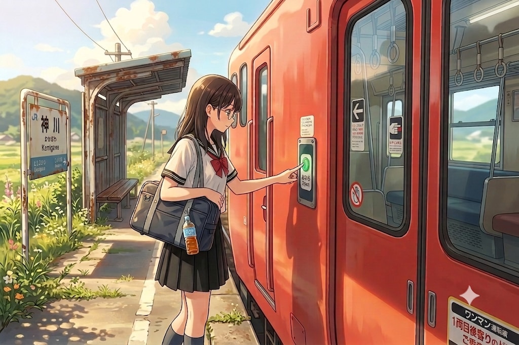 ローカル線のワンシーン | の人気AIイラスト・グラビア