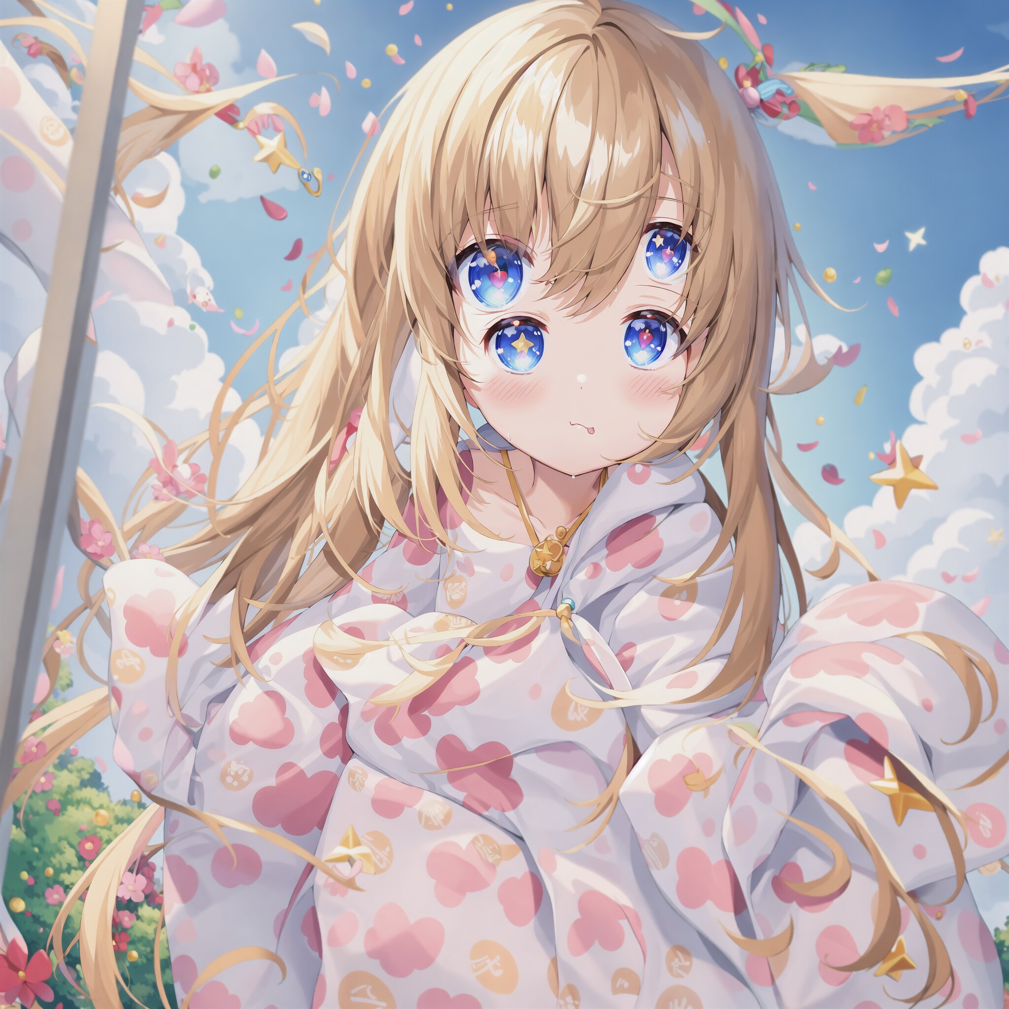 なんだか目がチカチカする????