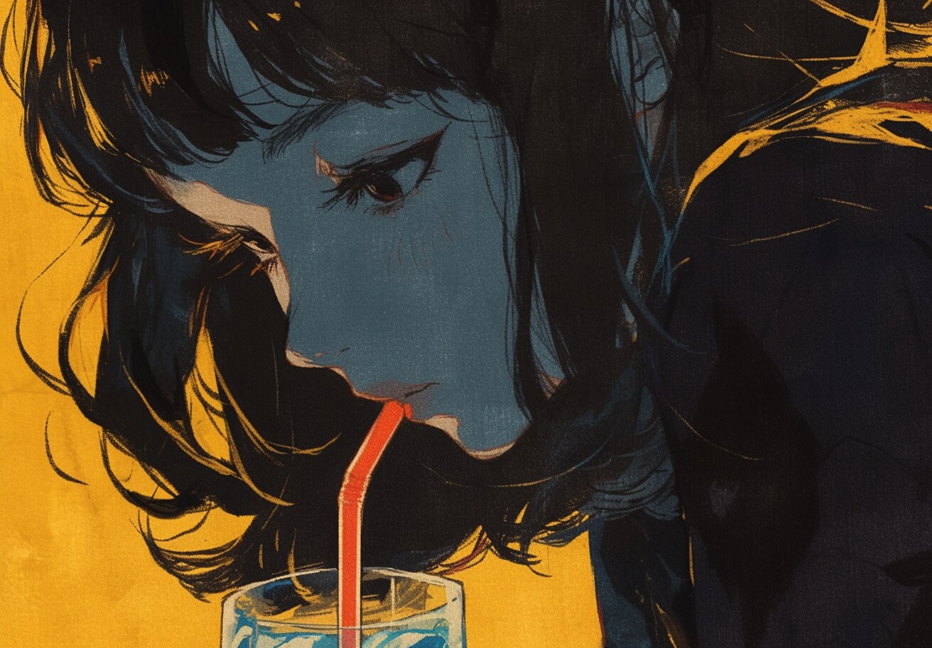 Women and drinks