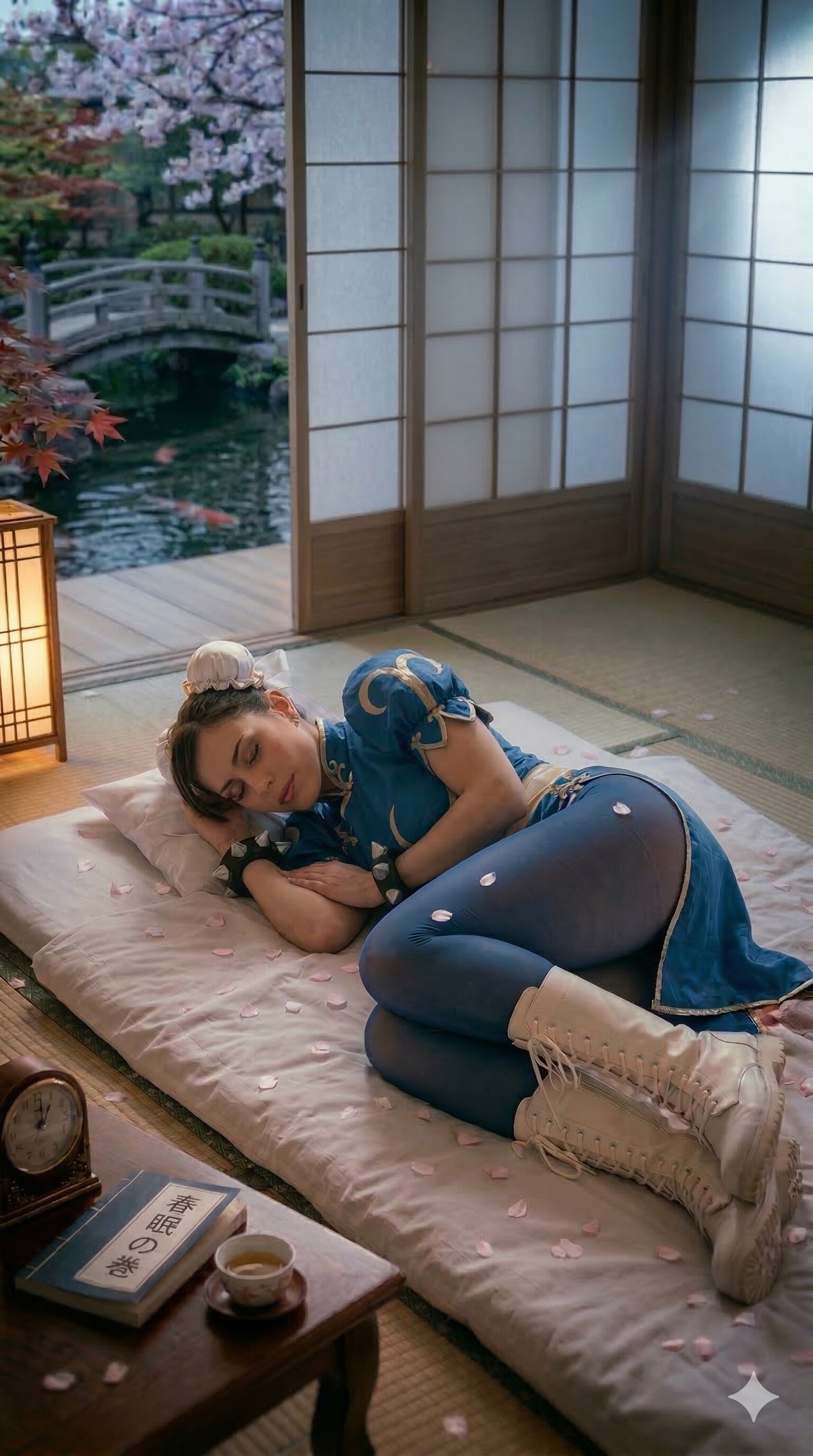 春麗の春眠暁を覚えず