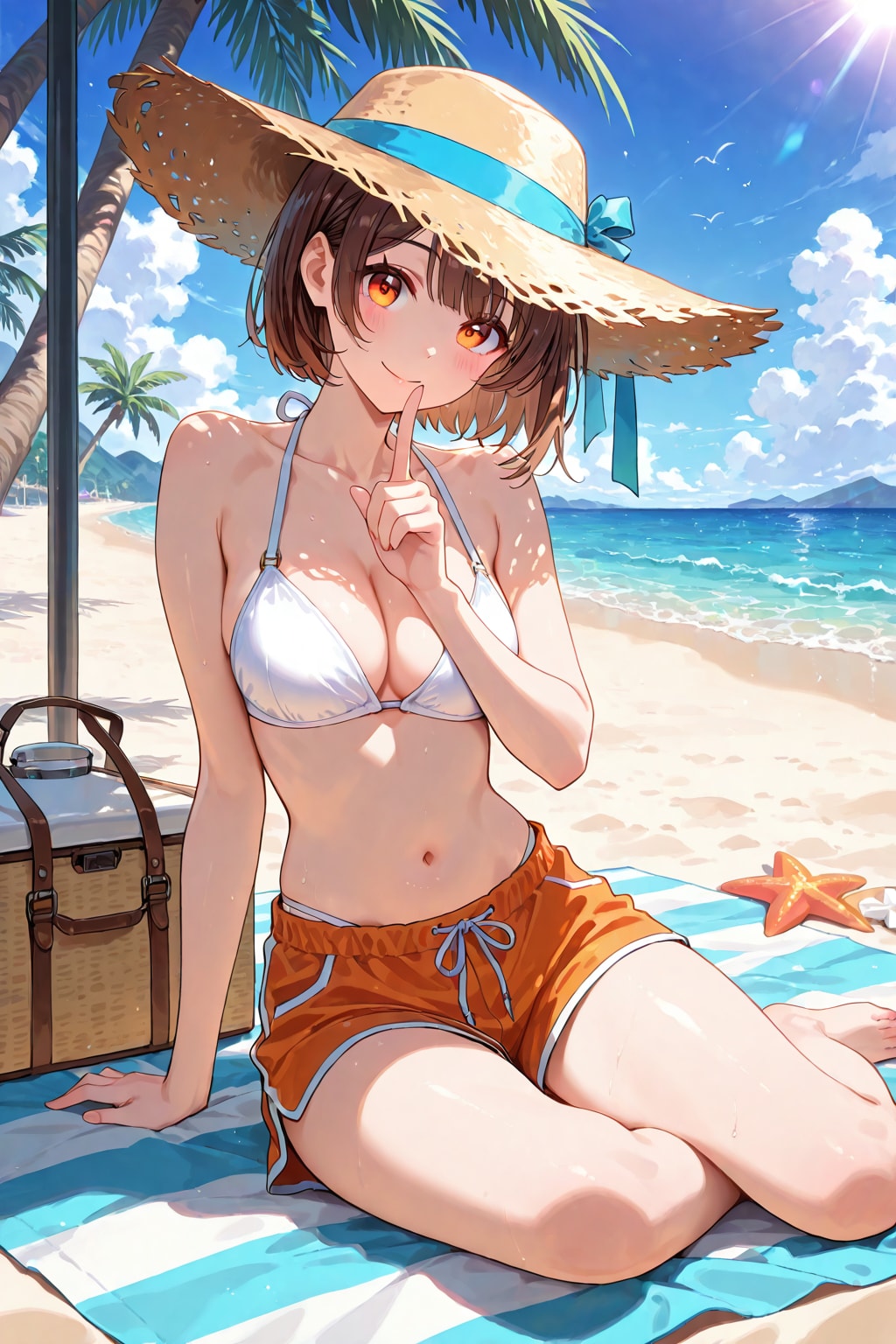 リゾート中の凪ちゃん