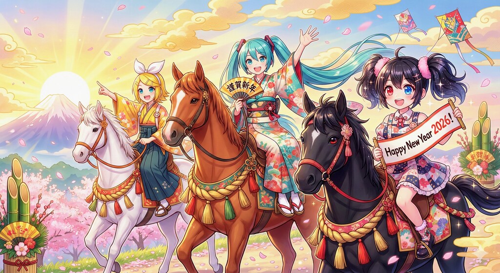 祝２０２６年　おめでとうございます