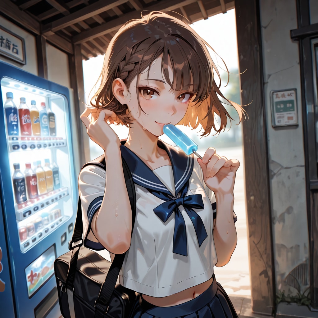 アイス美味しいね♪