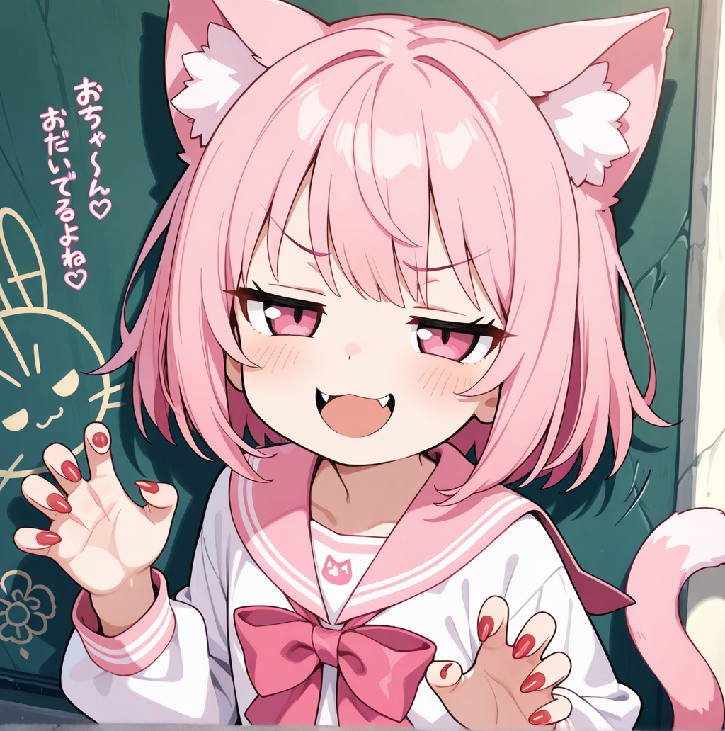 ね、ねこちゃんの手・・・！！😱