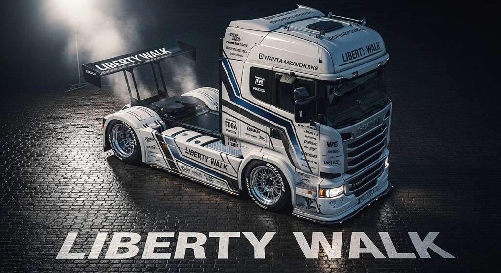 リバティーウォークスカニアトラック