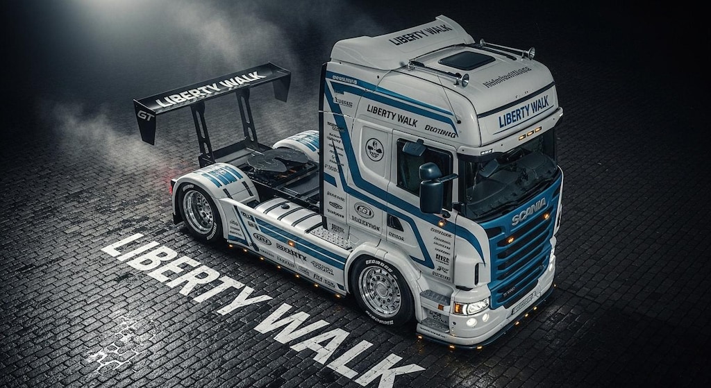 リバティーウォークスカニアトラック