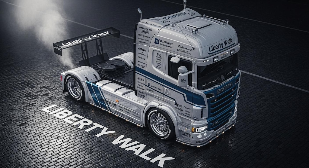 リバティーウォークスカニアトラック