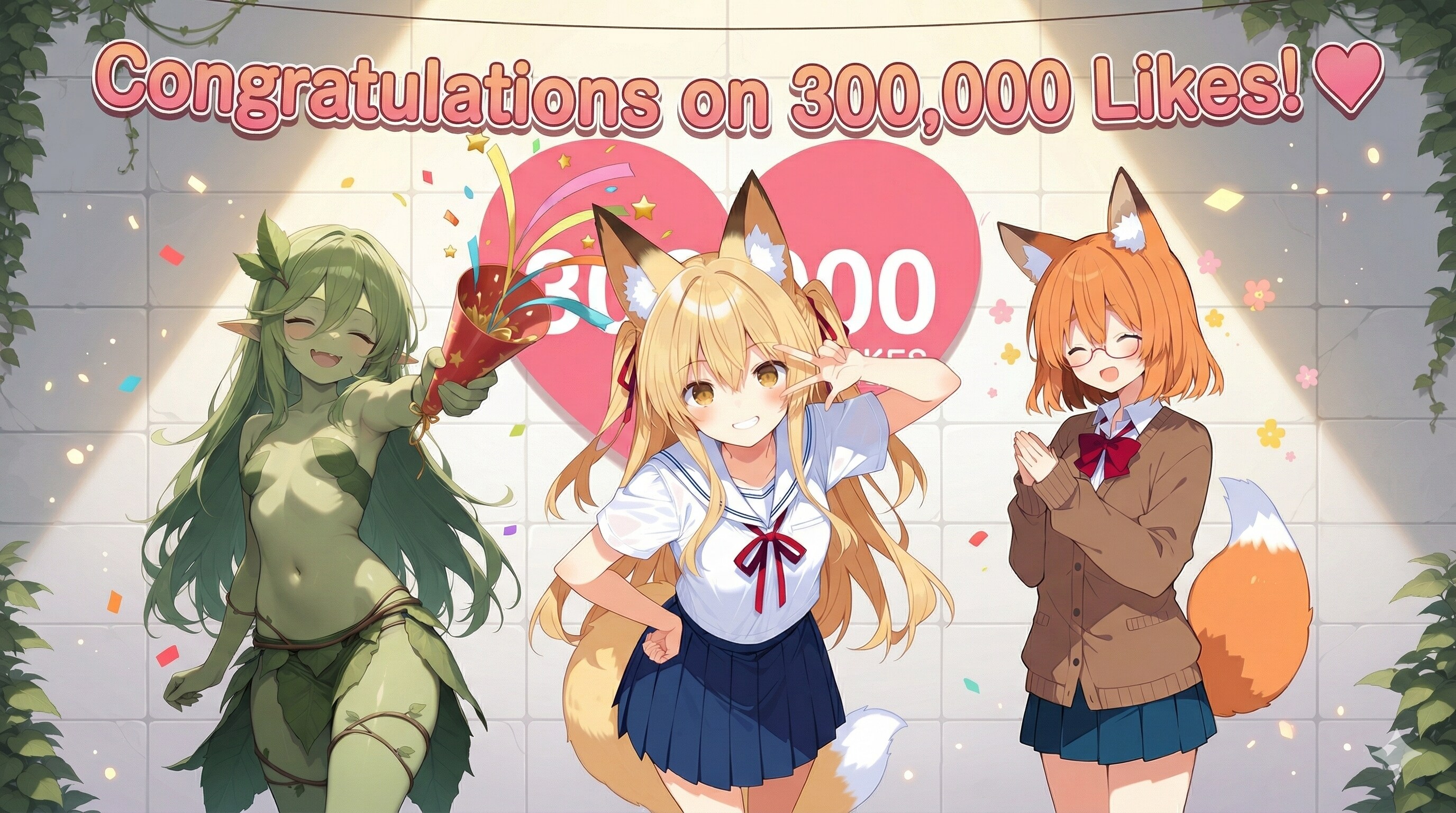 ミラさん３０万いいねおめでとうございます！