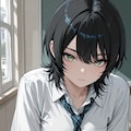 ウルフカットの女の子 2枚目