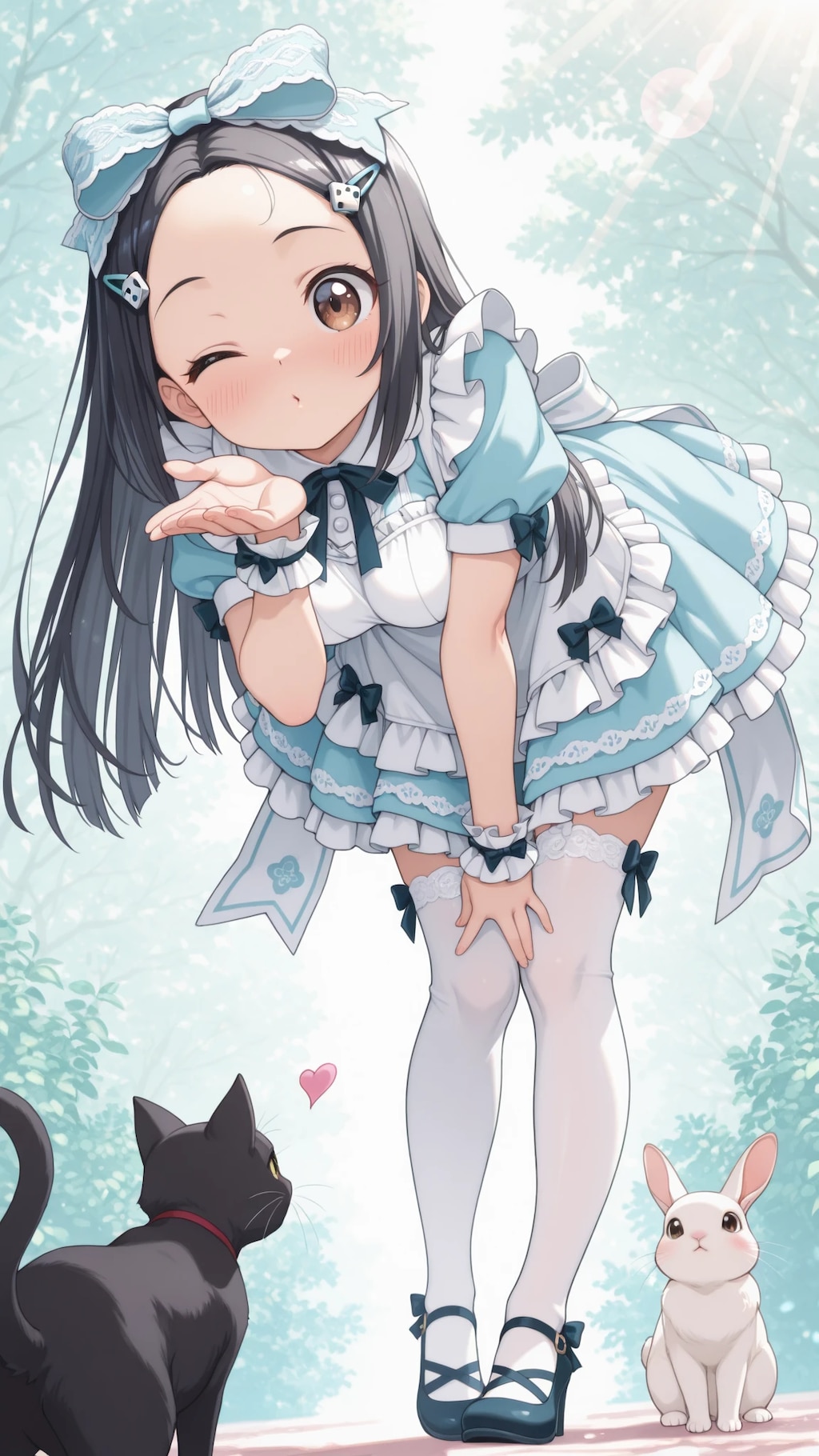 誘惑の投げキッス