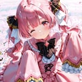 桜のダイヤちゃんコス（の桜花ちゃん） 3枚目