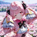桜のダイヤちゃんコス（の桜花ちゃん） 4枚目