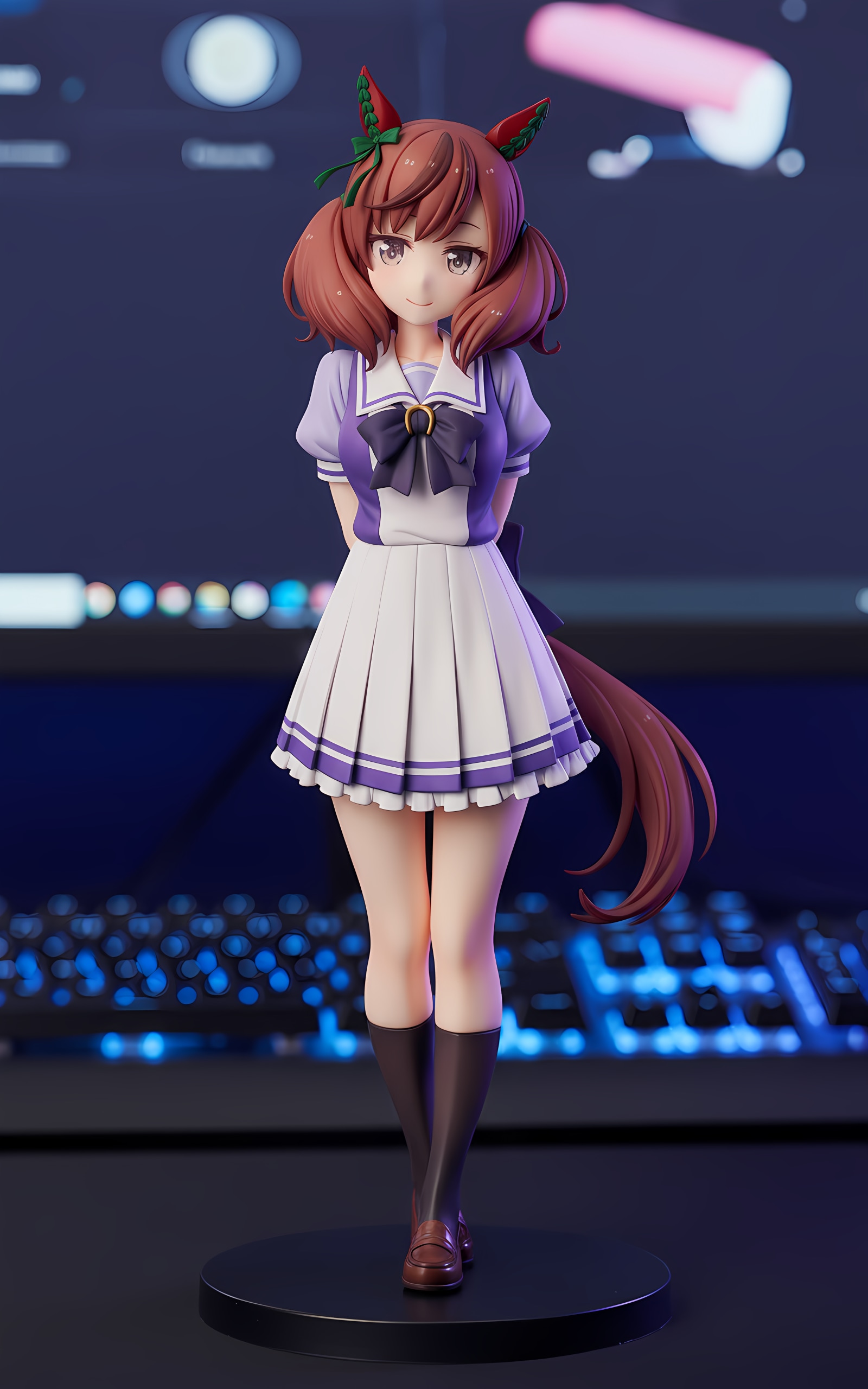 ナイスネイチャ フィギュア風 | の人気AIイラスト・グラビア