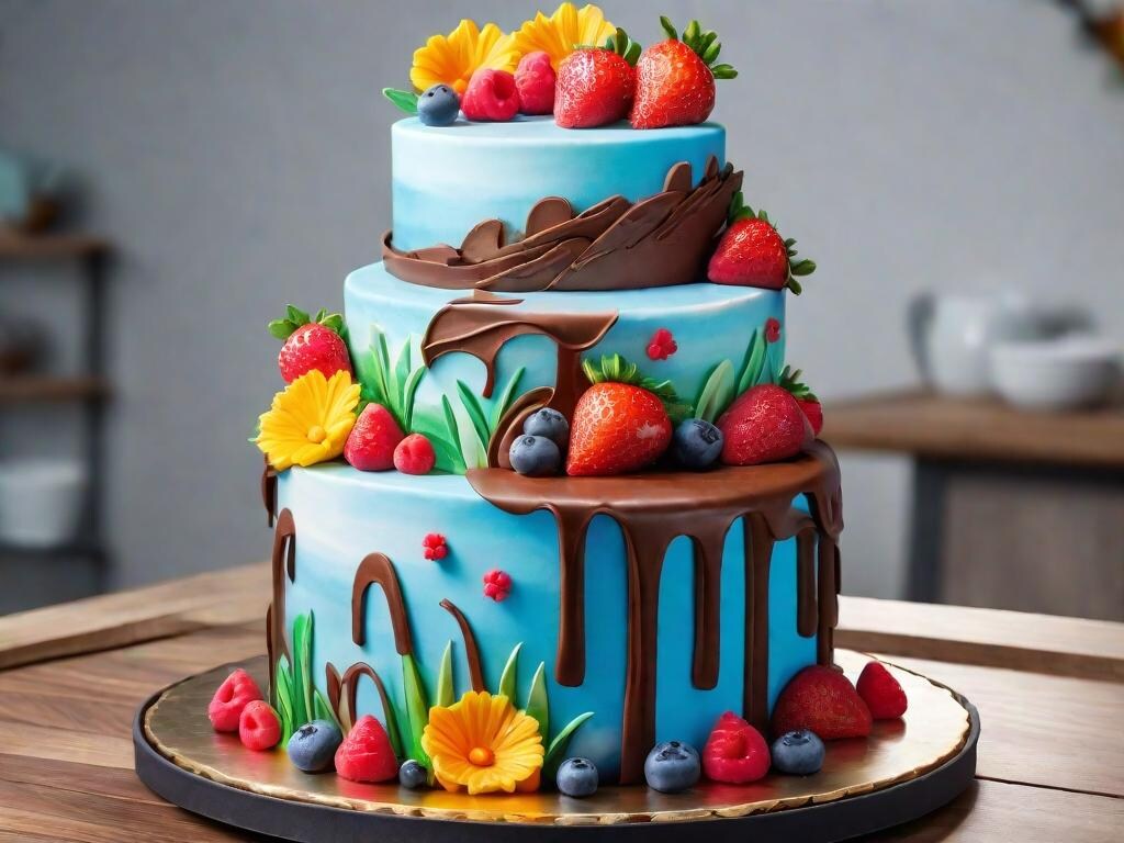 創作ケーキ