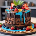 創作ケーキ 4枚目