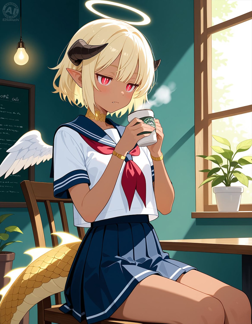 ドリエルとカフェデート。