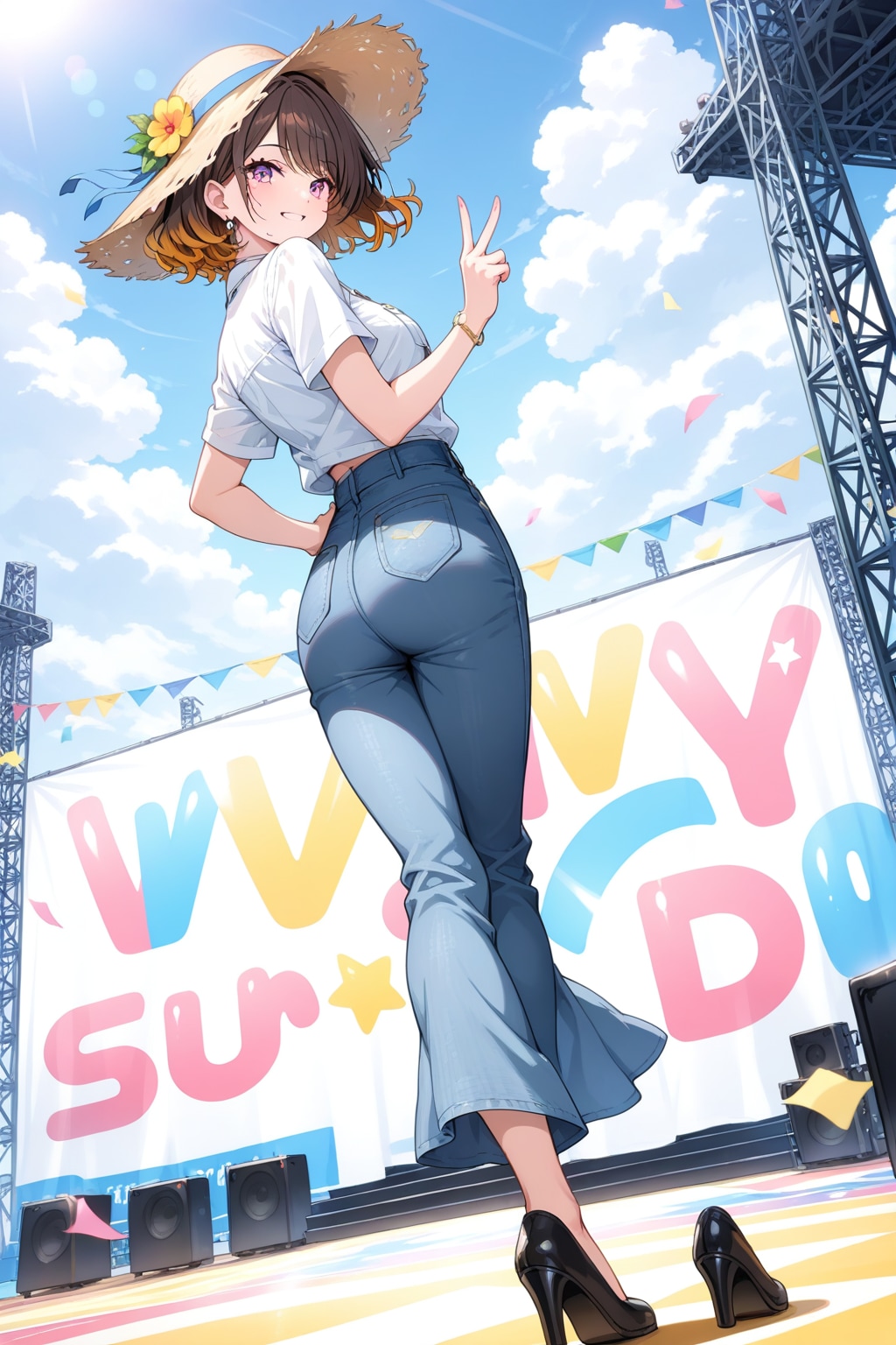 脱げてますよ