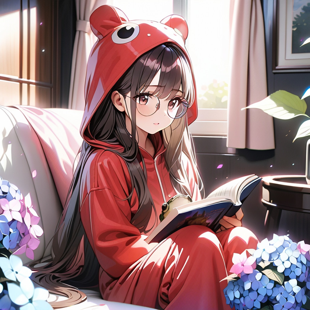 雨の日はおうちで読書