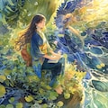 海水彩画 9枚目