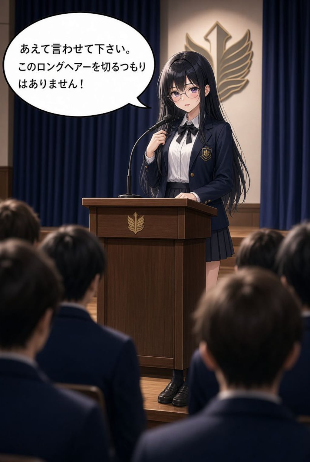 これは私の選択だから…