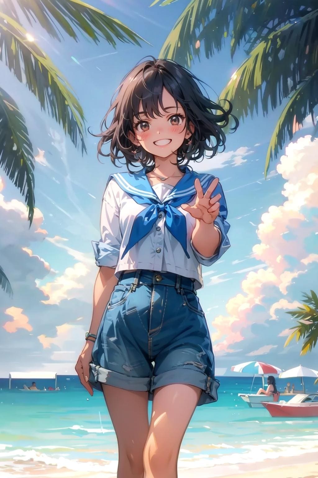 この暑さもあと少しかな？【全3枚】