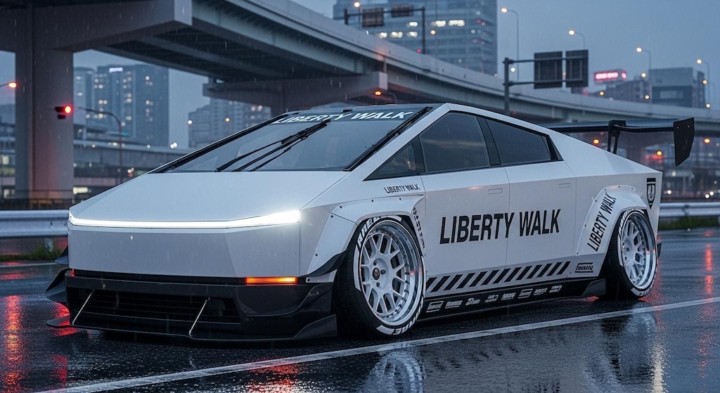 リバティーウォークテスラサイバートラック