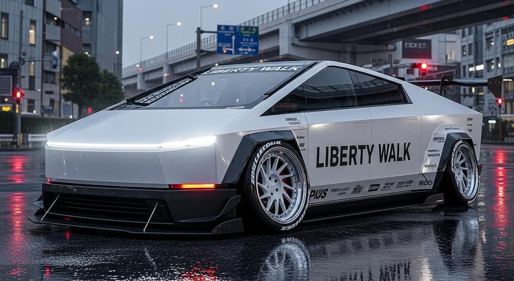 リバティーウォークテスラサイバートラック