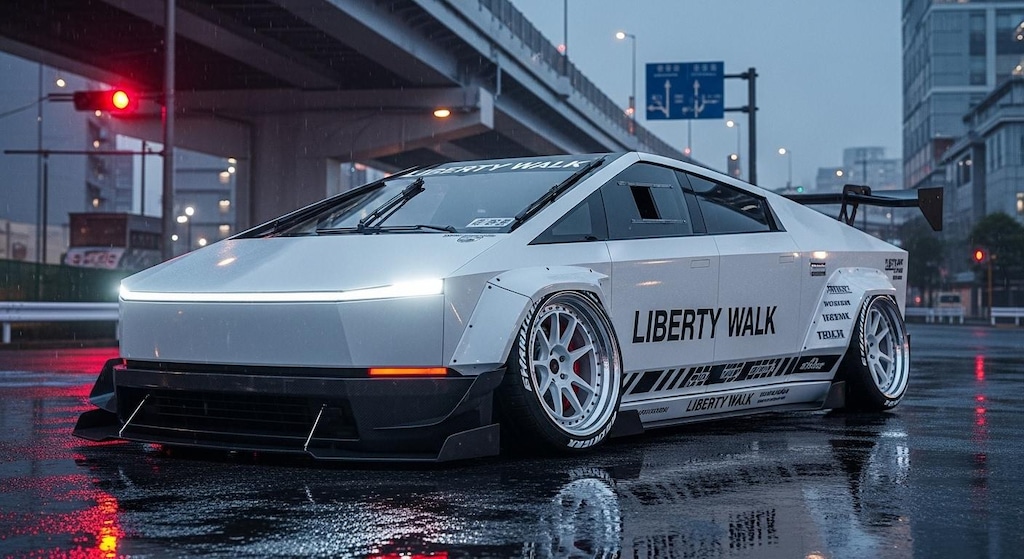 リバティーウォークテスラサイバートラック