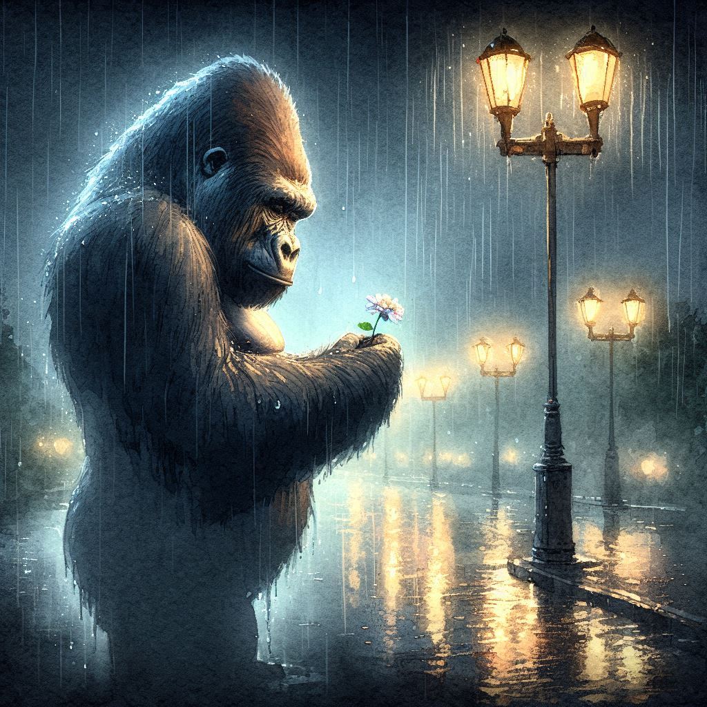 ゴリラ | の人気AIイラスト・グラビア