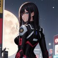 パイロットスーツの葵さん 3枚目