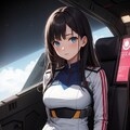 パイロットスーツの葵さん 5枚目