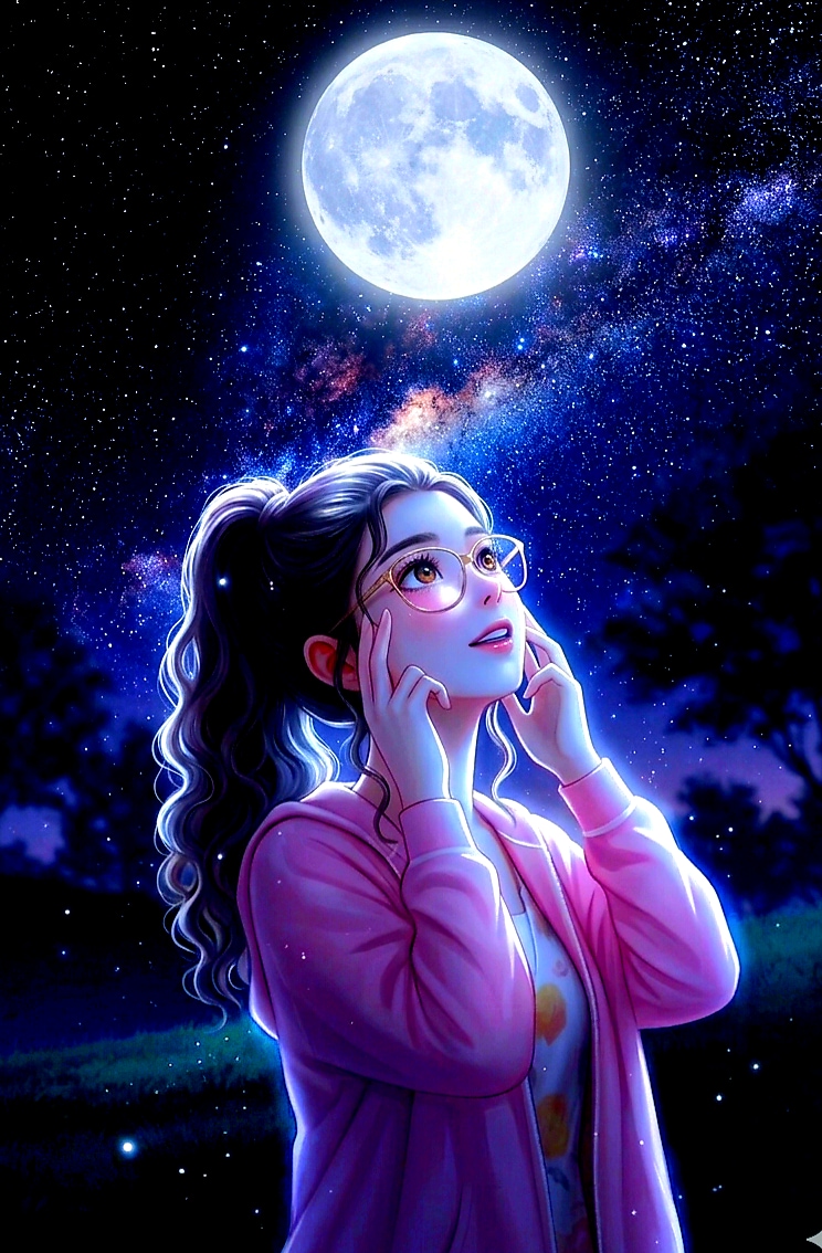 夜空に　願う...私は　まだ大丈夫！