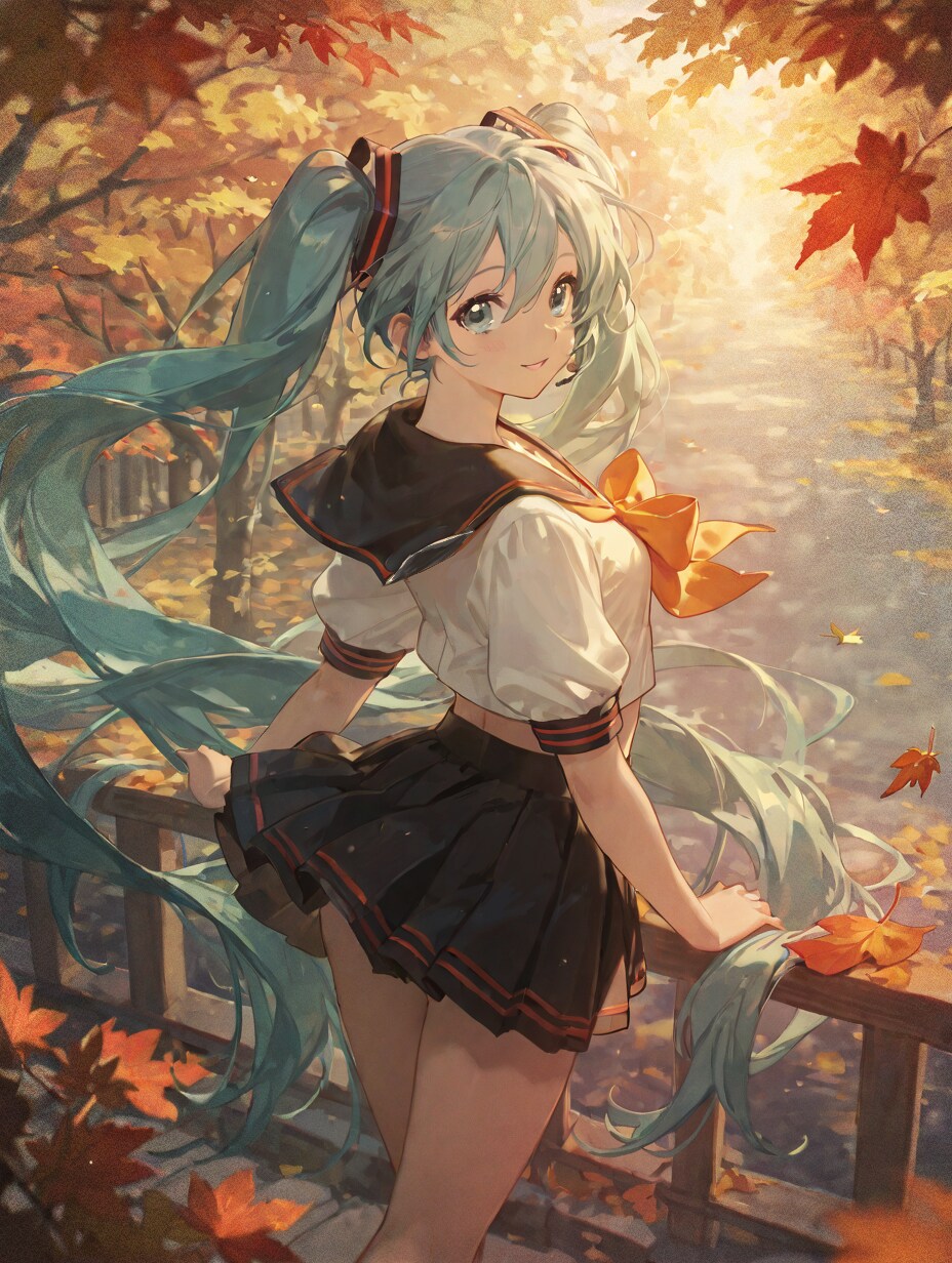 通学路 | の人気AIイラスト・グラビア