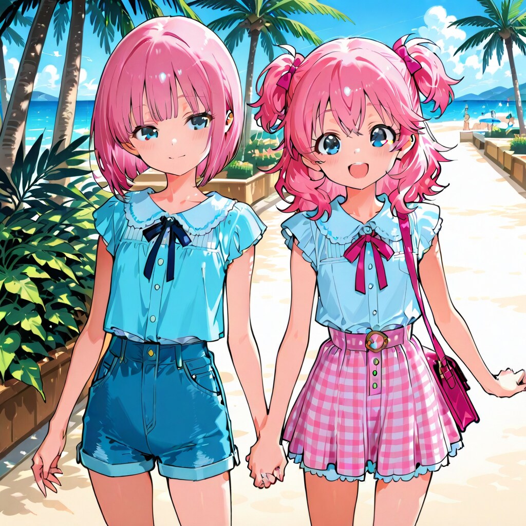 南国リゾートに旅行中 | の人気AIイラスト・グラビア