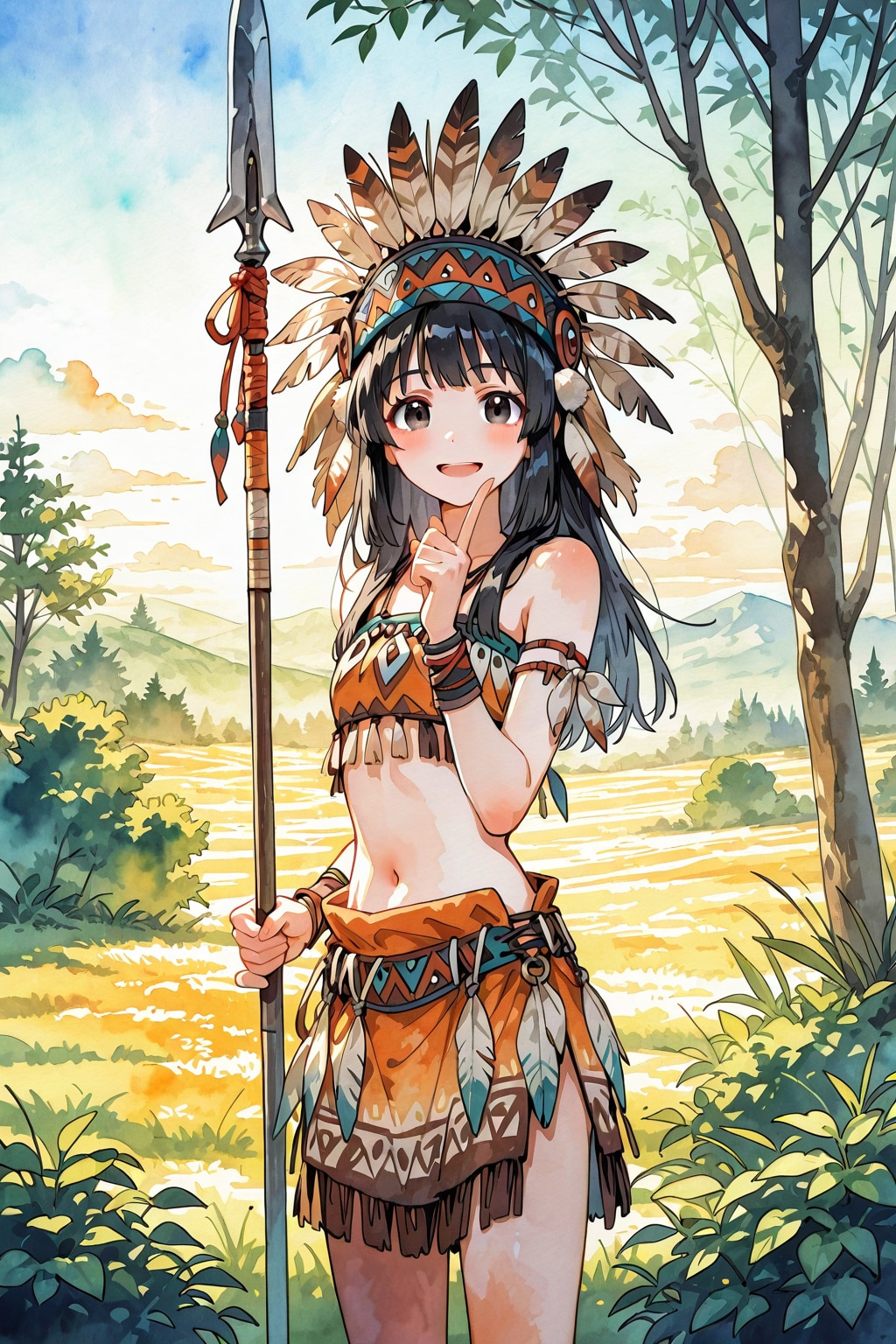 大草原の空の下９９