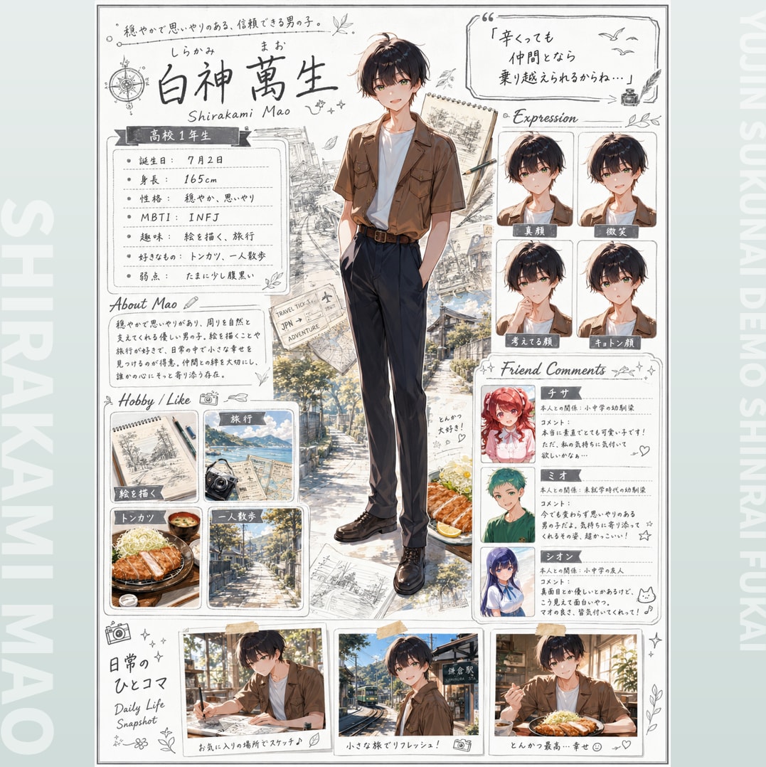 マオ🍃 #カズの子紹介